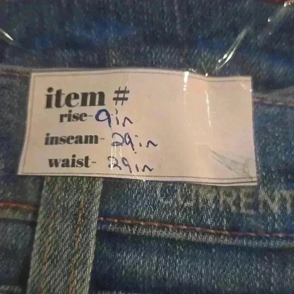 P7037A current Elliot carnival  flared  slim  bell low rise bell  medium wash - Picture 8 of 8